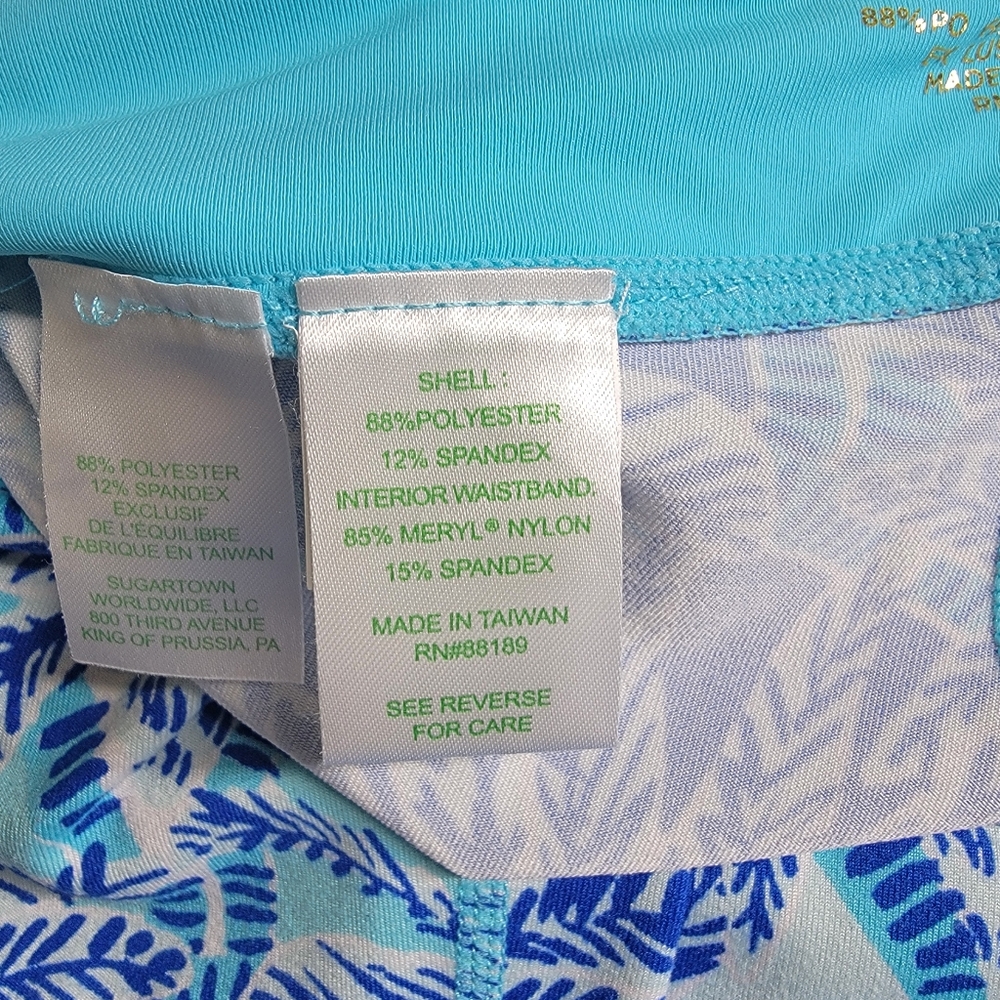 Lilly Pulitzer Cropped Luxletic Leggings Size Medium - Picture 5 of 6